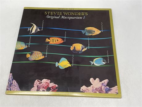 STEVIE WONDER ORIGINAL CANADIAN 1982 PRESS - ORIGINAL MUSIQUARIUM I 2 LP’S - (E)
