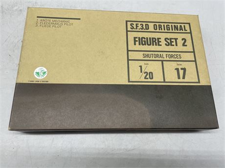 NITTO S.F.3.D ORIGINAL SERIES 17  FIGURE SET 2 SHUTORAL FORCES (MADE IN JAPAN)
