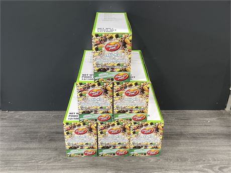 6 BOXES (12 PACKS / BOX) OF TRAIL MIX (BB:AUG12/21)