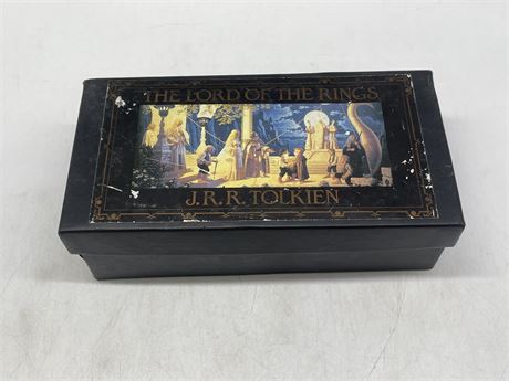 1987 THE LORD OF THE RINGS COMPLETE AUDIOBOOK CASSETTE TAPE BOX SET