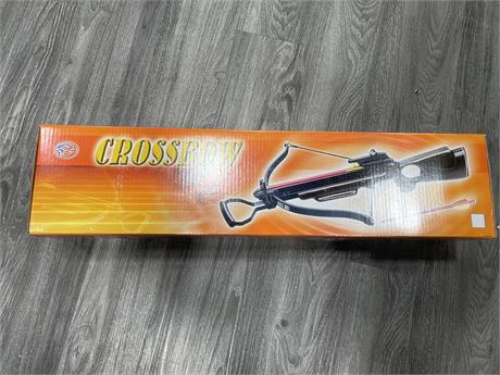 (NEW) RECURVE CROSSBOW IN ORANGE BOX WITH ARROWS AND QUIVER