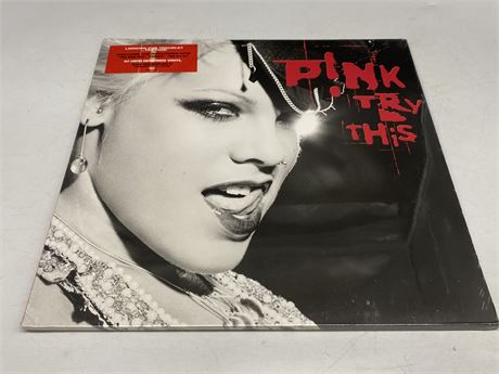 SEALED - PINK - TRY THIS L/E DOUBLE RED VINYL