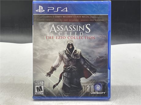 SEALED - ASSASSIN’S CREED THE EZIO COLLECTION - PS4