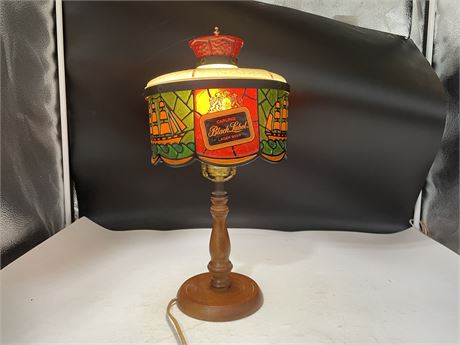 VINTAGE BLACK LABEL LAMP (15”)