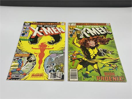 THE UNCANNY X-MEN # 125 & 135