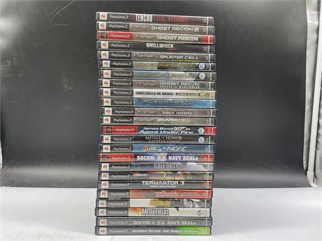 24 PS2 GAMES