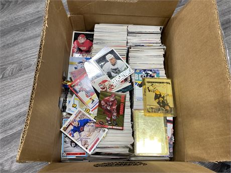 LOT OF HOCKEY CARDS-ASSORTED YEARS AND BRANDS