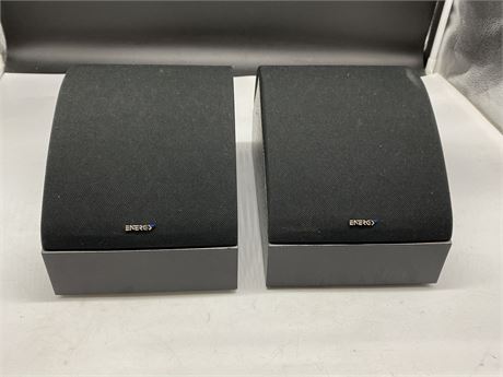 2 ENERGY CONNOISSEUR CR-10 SPEAKERS - WORKING