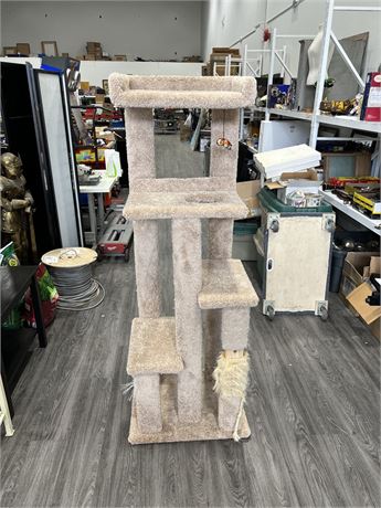 CAT TOWER (67” tall)