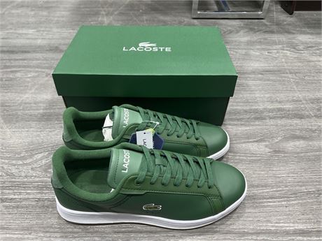 NEW LACOSTE LEATHER SHOES - SIZE 11