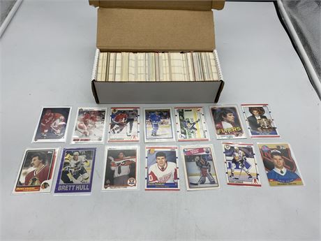 ~550 NHL CARDS - MOSTLY 1990s (Includes stars & rookies)