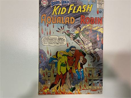 #54 DC COMIC (1964) KID FLASH (1ST)TEEN TITANS APPEARANCE
