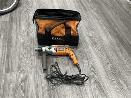 RIGID 1/2” DRILL IN CARRYING BAG