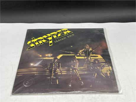 STRYPER - SOLDIERS UNDER COMMAND - EXCELLENT (E)