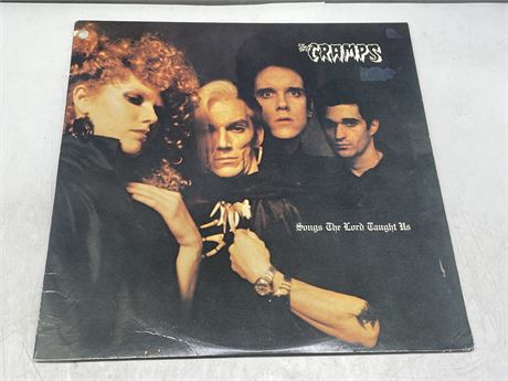 THE CRAMPS - SONGS THE LORD TAUGHT US - VG+