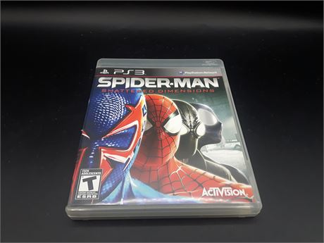 SPIDERMAN SHATTERED DIMENSIONS - VERY GOOD CONDITION - PS3