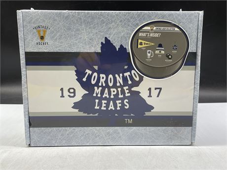 SEALED TORONTO MAPLE LEAFS 1917 VINTAGE LOGO COLLECTION