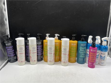NOT YOUR MOTHERS - SHAMPOO, CONDITIONER, ETC 17 PIECES