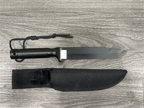NEW 12” KNIFE W/ SHEATH