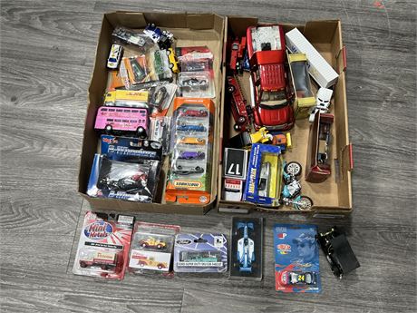 2 BOXES OF MISC DIECAST