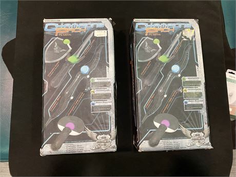 2 CHAMPIONS PACK MOTION CONTROLLERS FOR PS MOVE