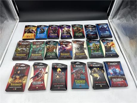 20 MAGIC THE GATHERING THEME BOOSTERS - ALL DIFFERENT