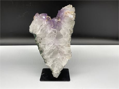 AMETHYST ON STAND - 9” TALL