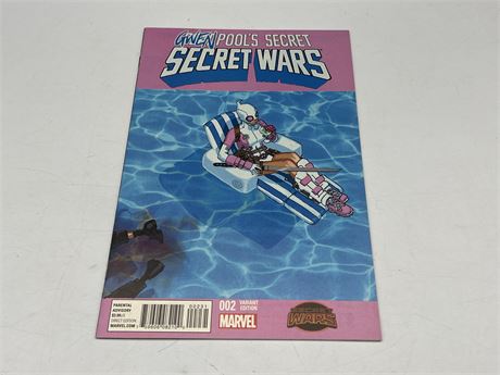 GWENPOOLS SECRET SECRET WARS #2 VARIANT COVER