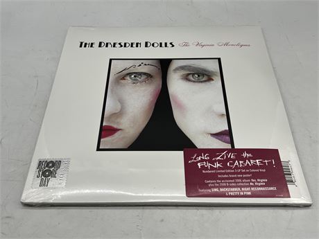 SEALED - THE DRESDEN DOLLS - THE VIRGINIA MONOLOGUES 3LP