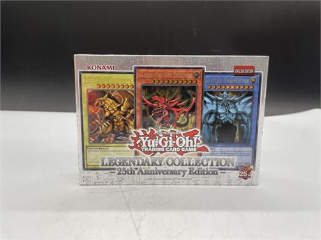 SEALED YU-GI-OH 25TH ANNIVERSARY LEGENDARY COLLECTION BOX