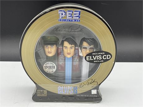 LIMITED EDITION ELVIS PEZ SEALED IN TIN