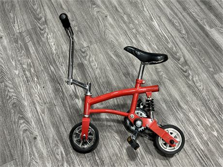 KIDS BIKE WITH ROTATING FRONT WHEEL