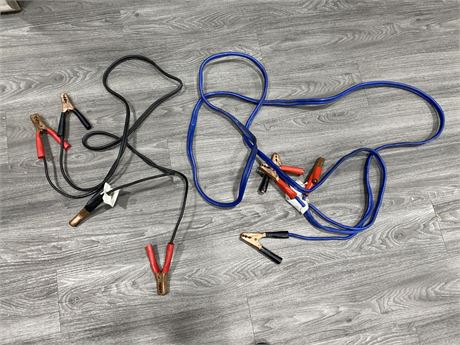 SET OF 2 BATTERY JUMPER CABLES