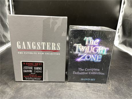 NEW TWILIGHT ZONE COMPLETE COLLECTION / GANGSTERS ULTIMATE FILM COLLECTION