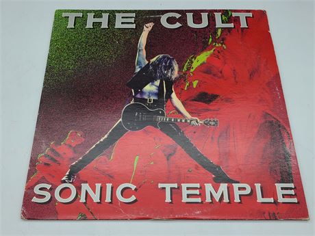 THE CULT SONIC TEMPLE (Slightly Scratched