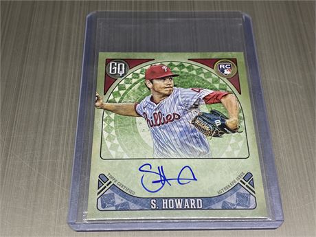 2021 SPENCER HOWARD AUTO MINI ROOKIE GYPSY QUEEN CARD