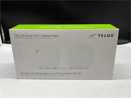 TELUS BOOST WIFI STARTER PACK - 2 BOOSTERS INCLUDED