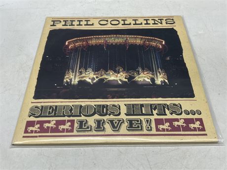 PHIL COLLINS - SERIOUS HITS LIVE 2LP - EXCELLENT (E)