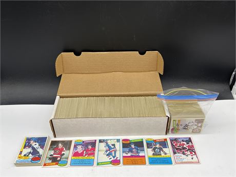 1980/81 OPC HOCKEY CARDS