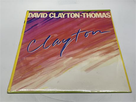 SEALED - DAVID CLAYTON-THOMAS - CLAYTON