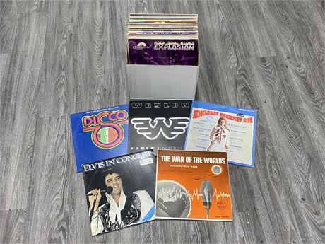 46 MISC RECORDS (Most in good condition)