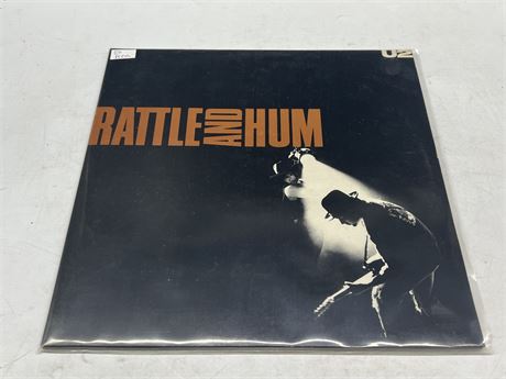 U2 - RATTLE & HUM UK PRESS 2LP - EXCELLENT (E)