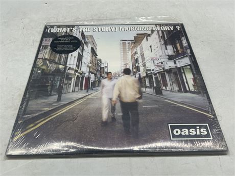 SEALED - OASIS - (WHATS THE STORY) MORNING GLORY? 2LP