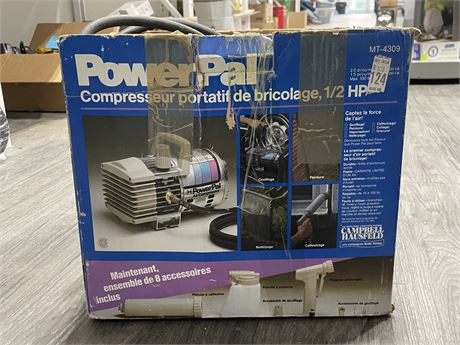 POWER PAL 1/2 HP COMPRESSOR