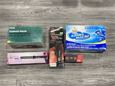 LOT OF NEW OPENED BOX PRODUCTS