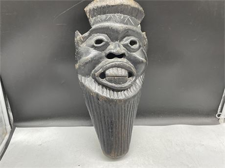 VERY EARLY WOOD MASK 11”x19”