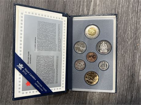 ROYAL CANADIAN MINT 1887-1997 ANNIVERSARY UNCIRCULATED COIN SET