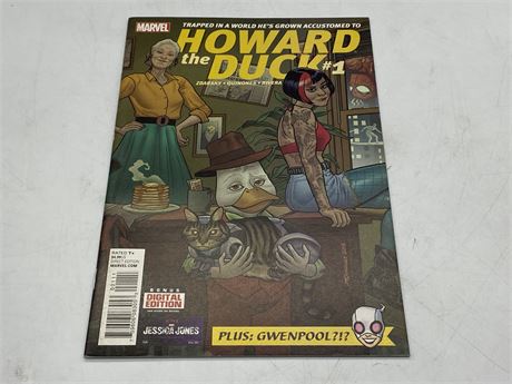 HOWARD THE DUCK #1 / 1ST APPEARANCE GWENPOOL