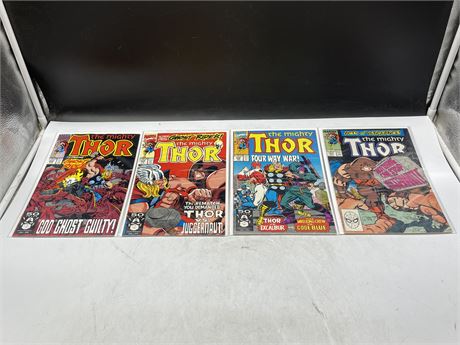 THE MIGHTY THOR #411, 428, 429 & 430