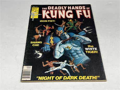 THE DEADLY HANDS OF KUNG FU COMIC MAG #31